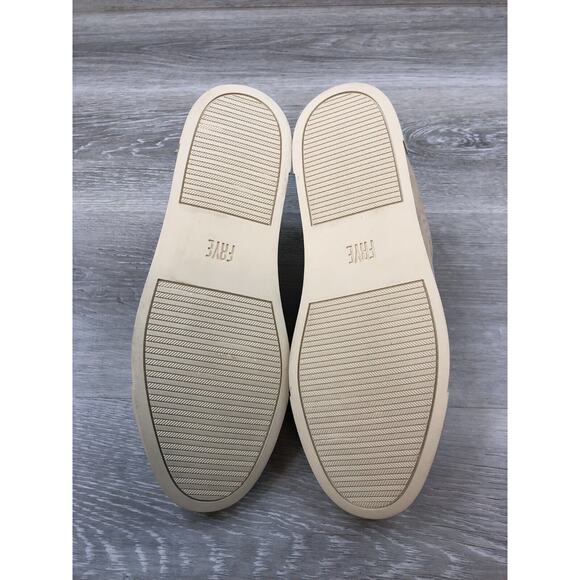 Frye Ivy Low FR40458-I Women 8.5M Beige Leather Floral LaceUp Casual SneakerShoe - Picture 5 of 9